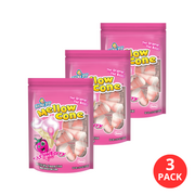 Ricky Joy%c2%ae Mellow Cone%e2%84%a2 Strawberry Jelly Filled Marshmallow Cones 3 53 Oz Bag Pack Of 6